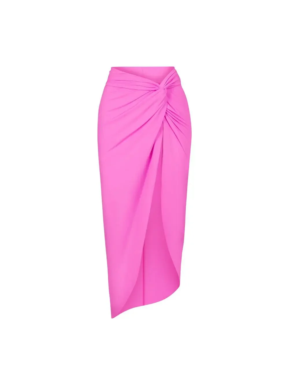 NWT SKIMS Signature Swim Sarong Skirt - Taffy - XL